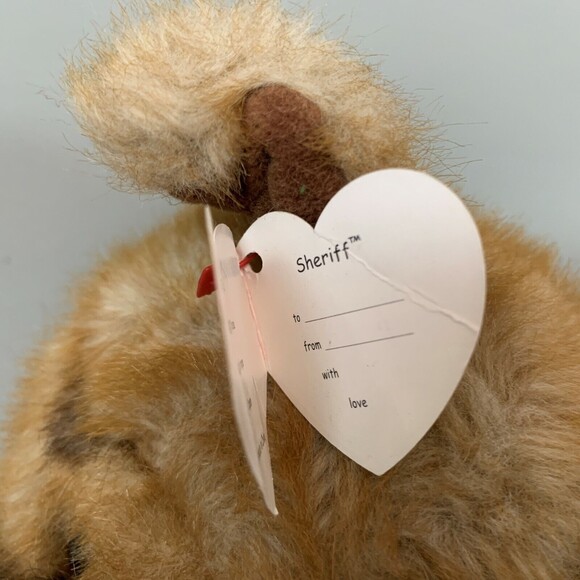 TY Sheriff Dog Plush Stuffed Animal 2001 - Picture 8 of 8